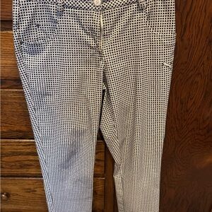 Puma Black and White Patterned Chinos